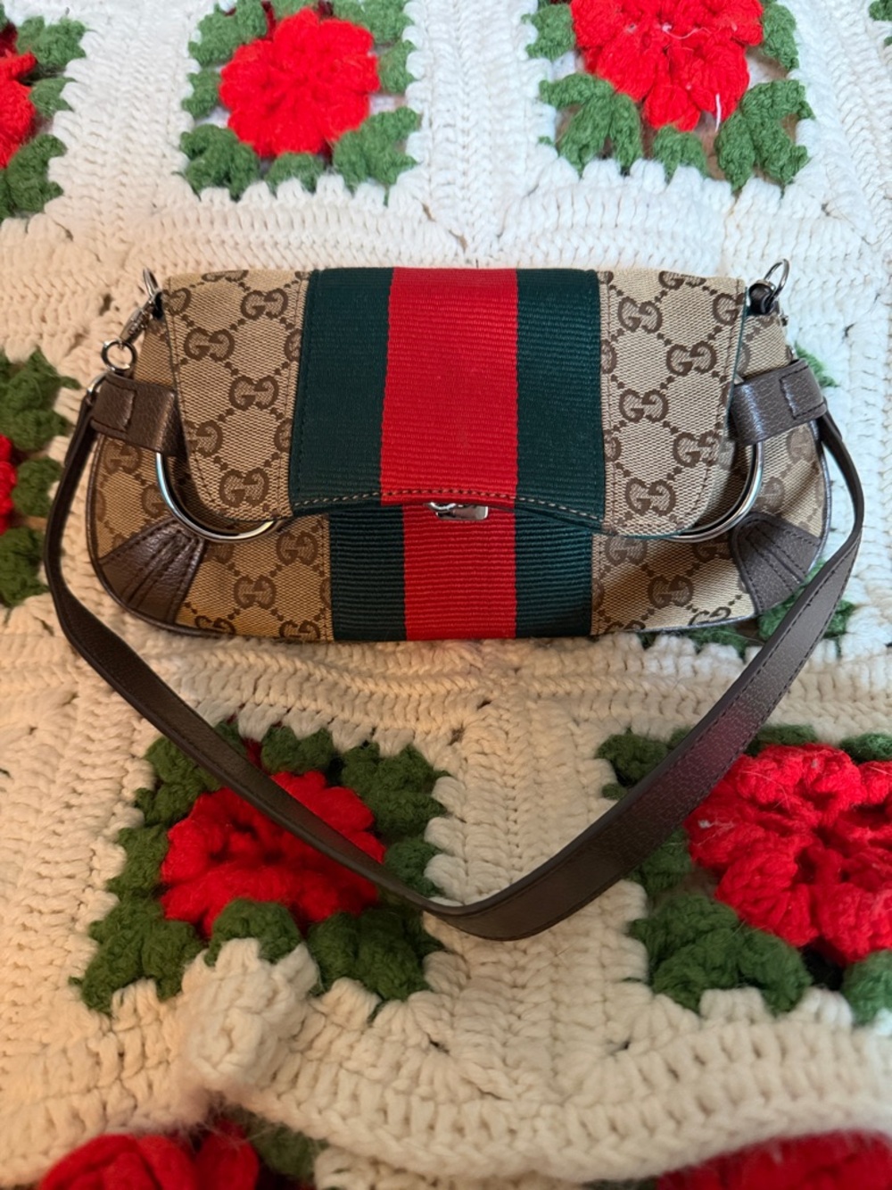 Inspired G horsebit shoulder bag - Picture 2 of 5